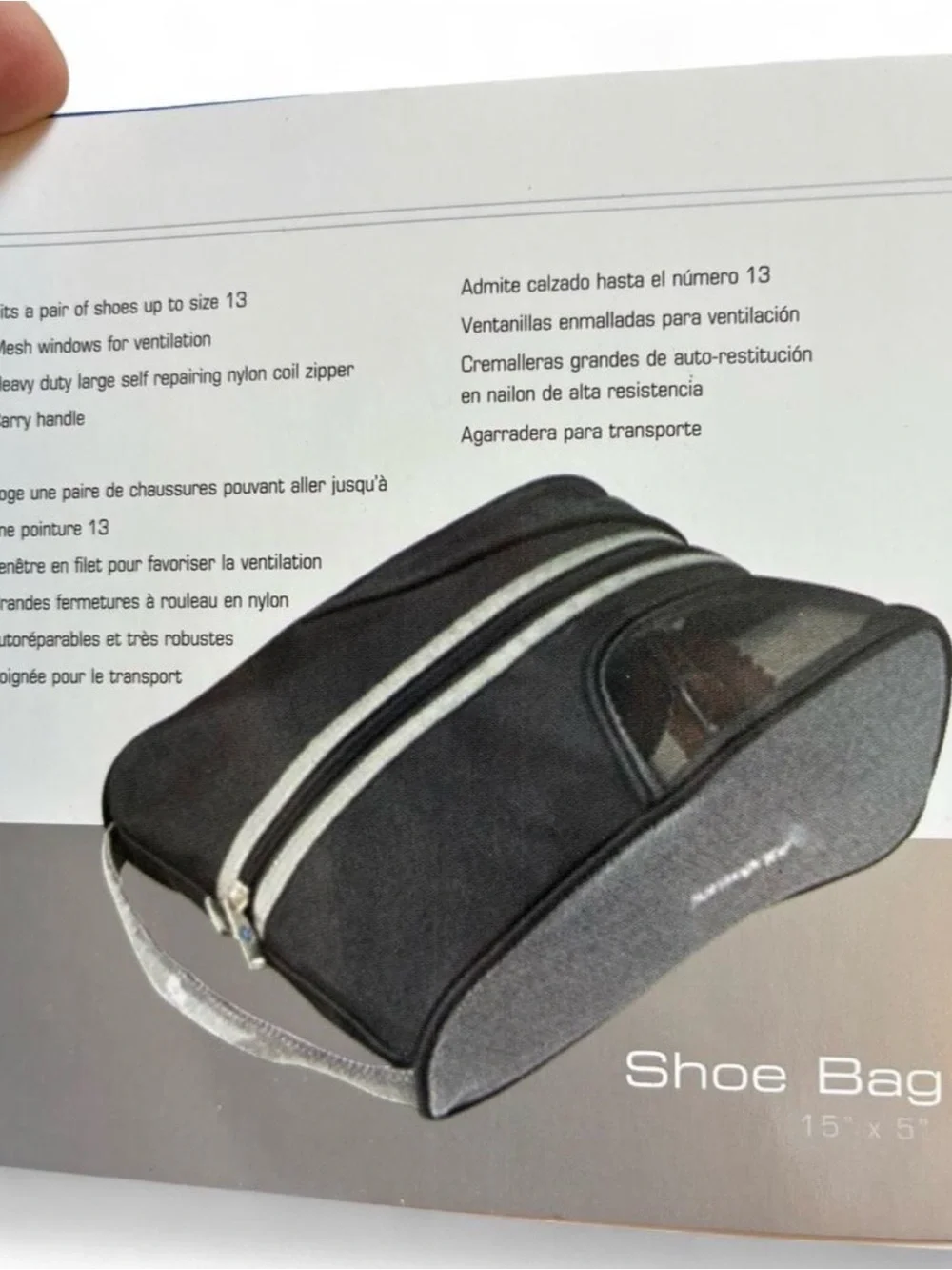 Samsonite Shoe Duffle Bag NWT